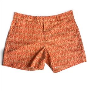 Banana Republic Orange Shorts Size 4